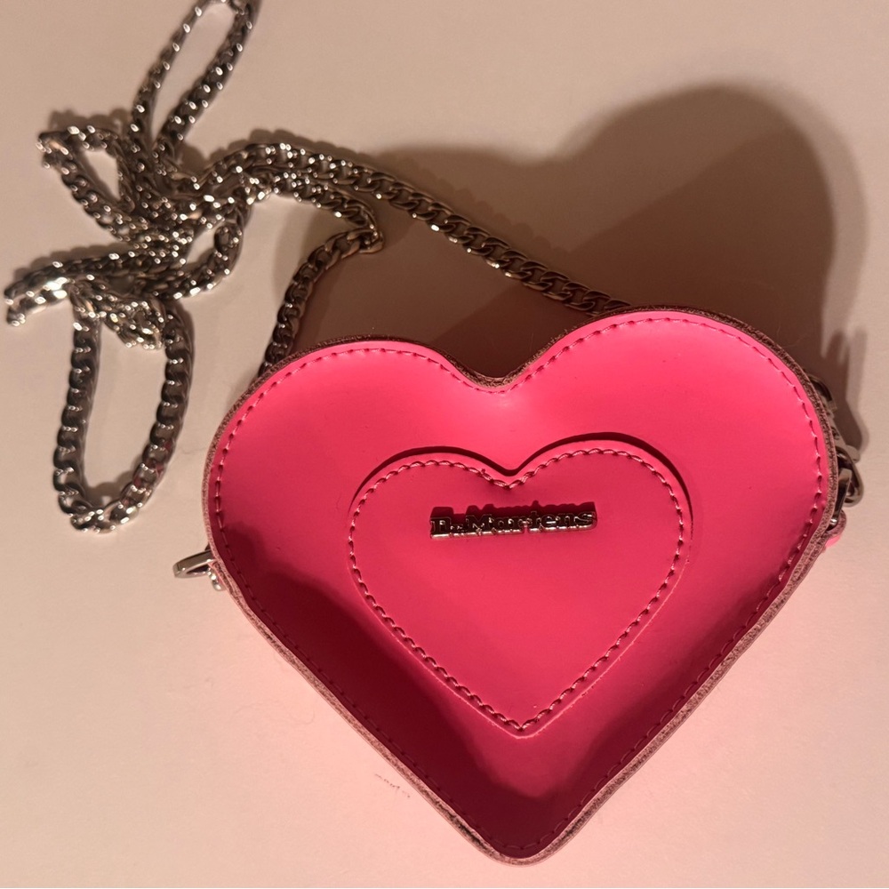 Dr. Martens Pink Heart-Shaped Bag
